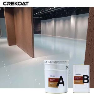 100% Continuous Surface Self-Leveling Epoxy Floor Coating with 5:1 Mix Ratio and
