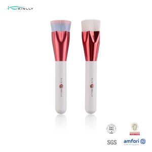 Cheap Pentagram Shape 2PCS Handmade Makeup Brushes Face Cheek Powder for sale