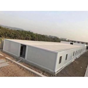 Prefab Folding Collapsible House Container High Heat Insulation For Office