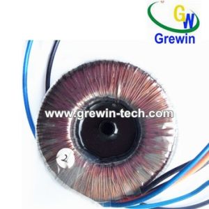 Round step up pulse t ransformer toroid for communication controlling