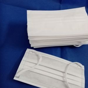 Non Woven Disposable Medical Mask , Disposable Protective Face Eco Friendly