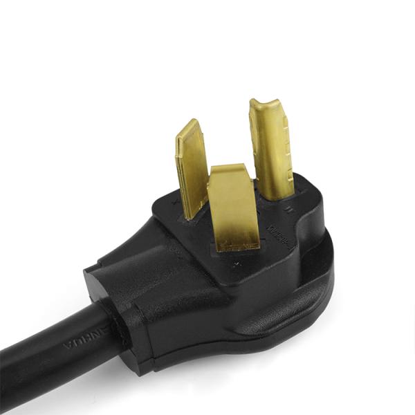 1 Outlets 1FT NEMA 10-30P to 14-30R Dryer Adapter 30A 250V SJTW 10AWG 3C 3 Prong to 4 Prong Dryer Plug Adapter With Green Ground Wire