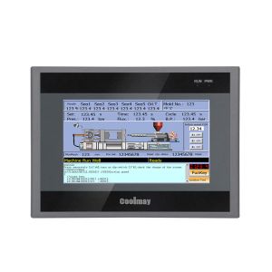 China 7inch HMI PLC All In One Modbus 12digital Input 12digital Output 12DI 12DO Programmable Controller on sale