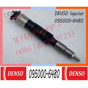 DENSO Common Rail Fuel Injector 095000-6480 RE546776 RE529149 For Engine