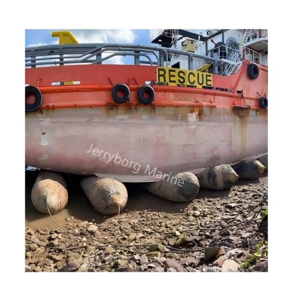 Quality Inflatable Marine Rubber Ship Launching Airbag / Balloon for Launching and Lifting Ship wholesale