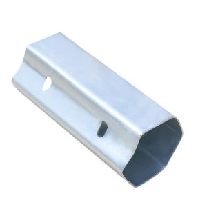 Q235 Q345 Hot Dip Galvanized Highway Guardrail Spacer with Plastic Spray Coating