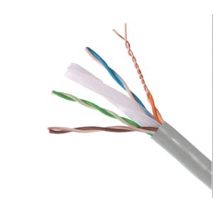High Speed CAT6 Network Cable PVC , LSZH Jacket 0.57mm 23AWG