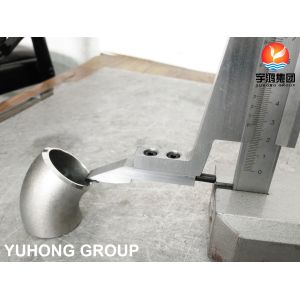 JIS B2312 WP304 LR ELBOW 45 90 DEGREE BUTT WELD PIPE FITTING