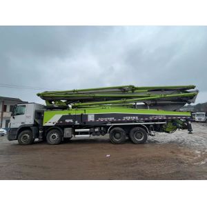 Zoomlion 56m Used Concrete Pump Truck for Construction Machinery in Good