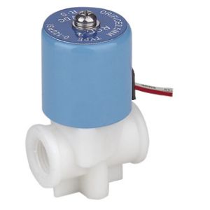 PP Normally Closed RO Solenoid Valve Direct Acting For Water / Hot Water