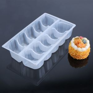 China FDA Plastic 4.5cm Disposable Compartment Plates on sale