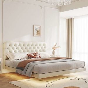 OEM ODM Solid Wood And Upholstered Bed Adjustable Height