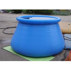Onion Type PVC Tarpaulin Irrigation Water Storage Tanks 5000L Water Holding Tank