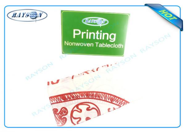 Quality Printed Environmentally Friendly Party Disposable Tablecloths45 gr / 50gr / 70gr Cutting Piece wholesale