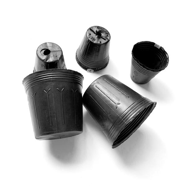 Quality Black plastic nursery pot wholesale