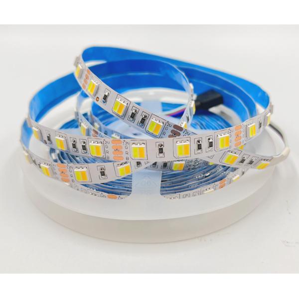 12v 60led 5025 Adjustable Color Temperature LED Strip Warm White 2700k - 6500k