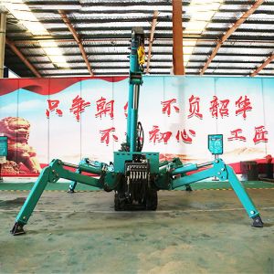 ZHONGMEI Mini Cranes Crawler Crane 1.2t Efficient Lifting Capacity Small