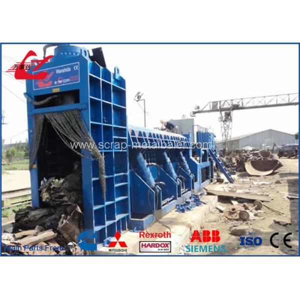 PLC Controlled Hydraulic Shear Baler Scrap Metal Machinery For Angle Iron