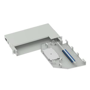 ODN Network 19 Inch Swing Patch Panel Fiber Optic Equipment with 12 Cores SC UPC