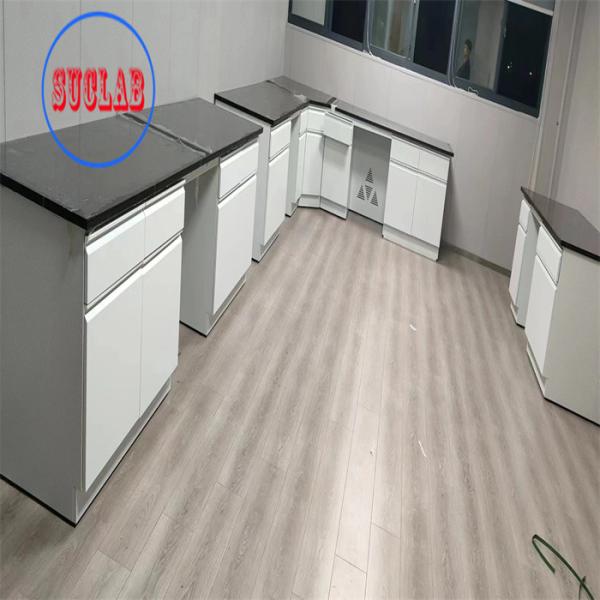 Quality Insertion Aluminum Alloy Handle Chemistry Lab Benches with DTC 16-INCH THREE SECTION SILENT Rail wholesale