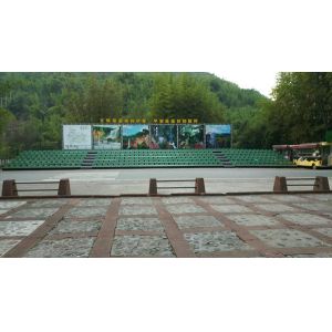 High Density Anti UV 260mm Row Outdoor Bleacher Seating / Movable Bleachers