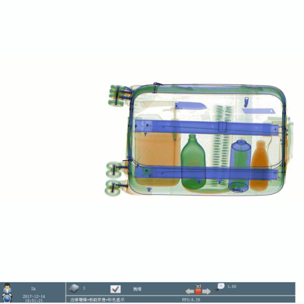 6550 X-ray airport baggage scanner X-ray baggage scanner detector luggage scanner security machine