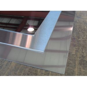 stainless steel sheet, cold rolled, AISI-304,2B NO.4 HL mirror finish,size