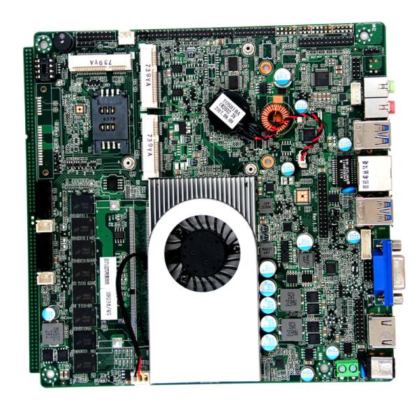 Broadwell-U I7-5500U Mini Itx Industrial Motherboard Dual Cores 6 COM VGA Lvds