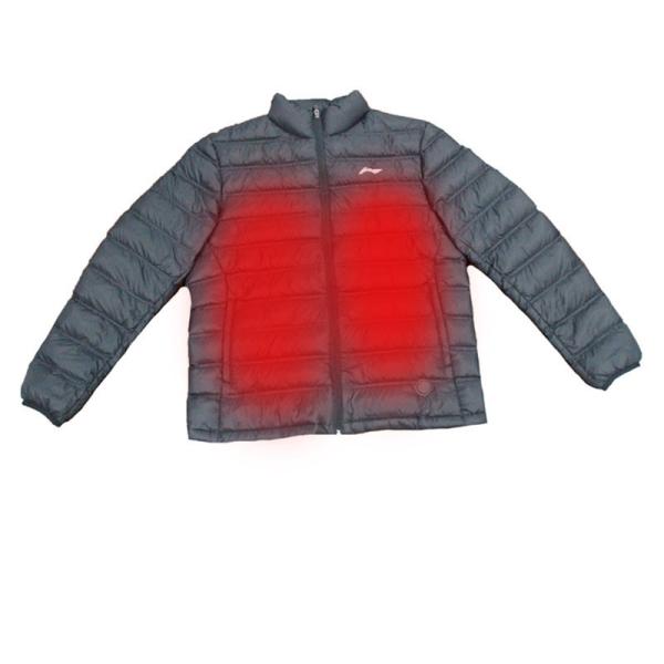 Quality Winter Coat Electric USB Powered Heated Jacket 6 graphene elements With Zipper wholesale