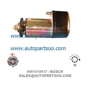 China 0001510017 1163556 BOSCH Starter Motor 24V 9KW 11T MOTORES DE ARRANQUE on sale