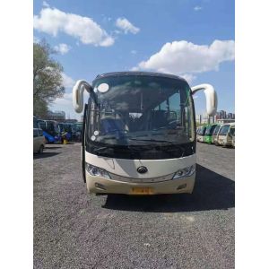 45 Seats Used Yutong ZK6999 Bus Used Coach Bus 2012 Year Rear Engine Steering