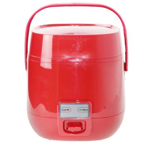 Cheap 110V Mini Steam Rice Cooker Red Color 1.2L Small Capacity Stainless Steel Material for sale