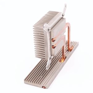 Professional Customized Large Aluminum Extrusion Heatsink with Heat Pipe