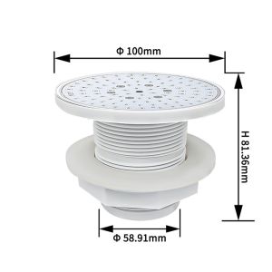 Fiberglass Pool Lamp Device with 2-Year Warranty