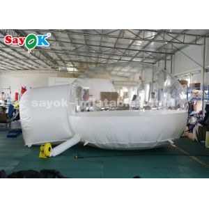Dome Inflatable Tent Outside White Inflatable Air Tent Transparent For Camping /