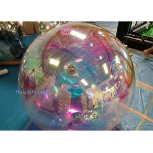 China Colorful, silver, hanging double-layer PVC mirror balloon on sale