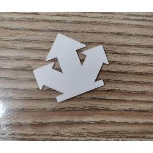 Customized Design 3D Heat Transfer Silicone Label For Clothes