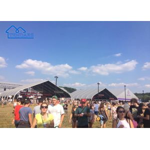 40x50m Good Quality Peach Shape Large Display Tent For Export Large Trade Show ,