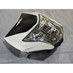 China Motorcycle Headlight Assembly Off Road Motorcycle Spares For Visibility In Nighttime on sale