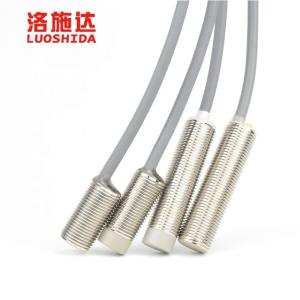 Cheap 12V / 24V DC M12 Inductive Proximity Sensor IP67 High Precision Long Life for sale