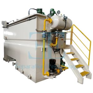 0.2kw Skimmer DAF Plant Water Treatment DAF Dissolved Air Flotation System