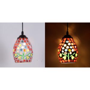 Turkish Style Retro Vintage Pendant Light island lamp single glass pendant