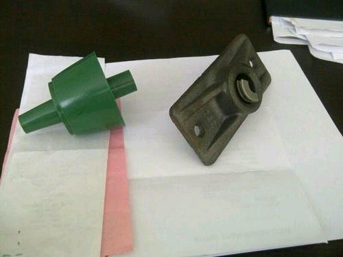 12.7mm Mono Strand Anchorage Plate For Unbonded Steel Strand Cable