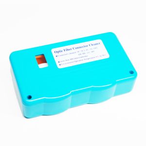 Cassette ABS Fiber Optical Connector Cleaner For FTTH MT D4 DIN