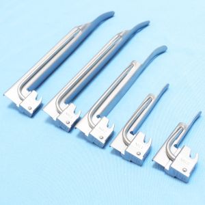 Throat Detection Ent Conventional Removable Veterinary Fiber Optic Laryngoscope