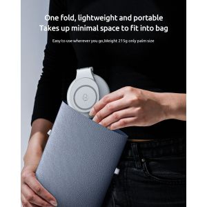 Magnetic Wireless Fast Charging Station Rotation 3 In 1 Folding 15W