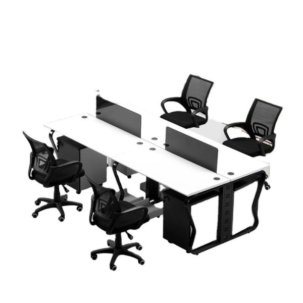 Commercial Furniture Cubicle Workstation and Staff Desk Set for Office Partition