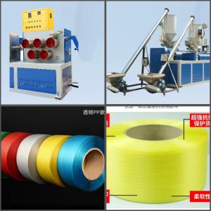 38CrMoALA Screw PP Strapping Winder PET Profile Belt Extrusion Line