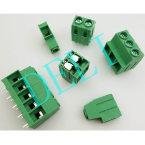 DL136HT-XX-10.16mm pitch plastic screw terminal block with 750V / 57A with UL CE