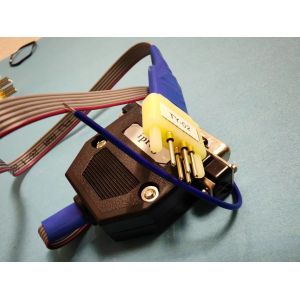 pogo 6 pins spring load cable to DB25 adapter for TOYOTA on board connect repair